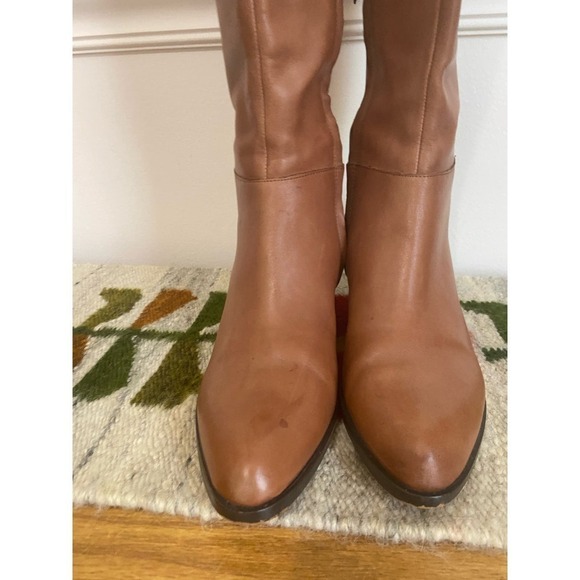 Sam Edelman Joelle Boots mid brown  knee high size 7.5 - Picture 6 of 13